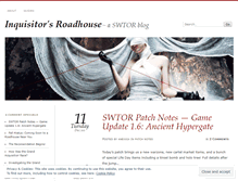 Tablet Screenshot of inquisitorsroadhouse.com